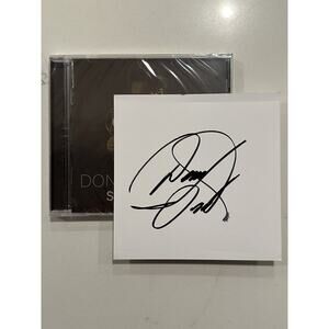 DONNY OSMOND SIGNED START AGAIN CD +SIGNED INSERT CARD AUTOGRAPHED